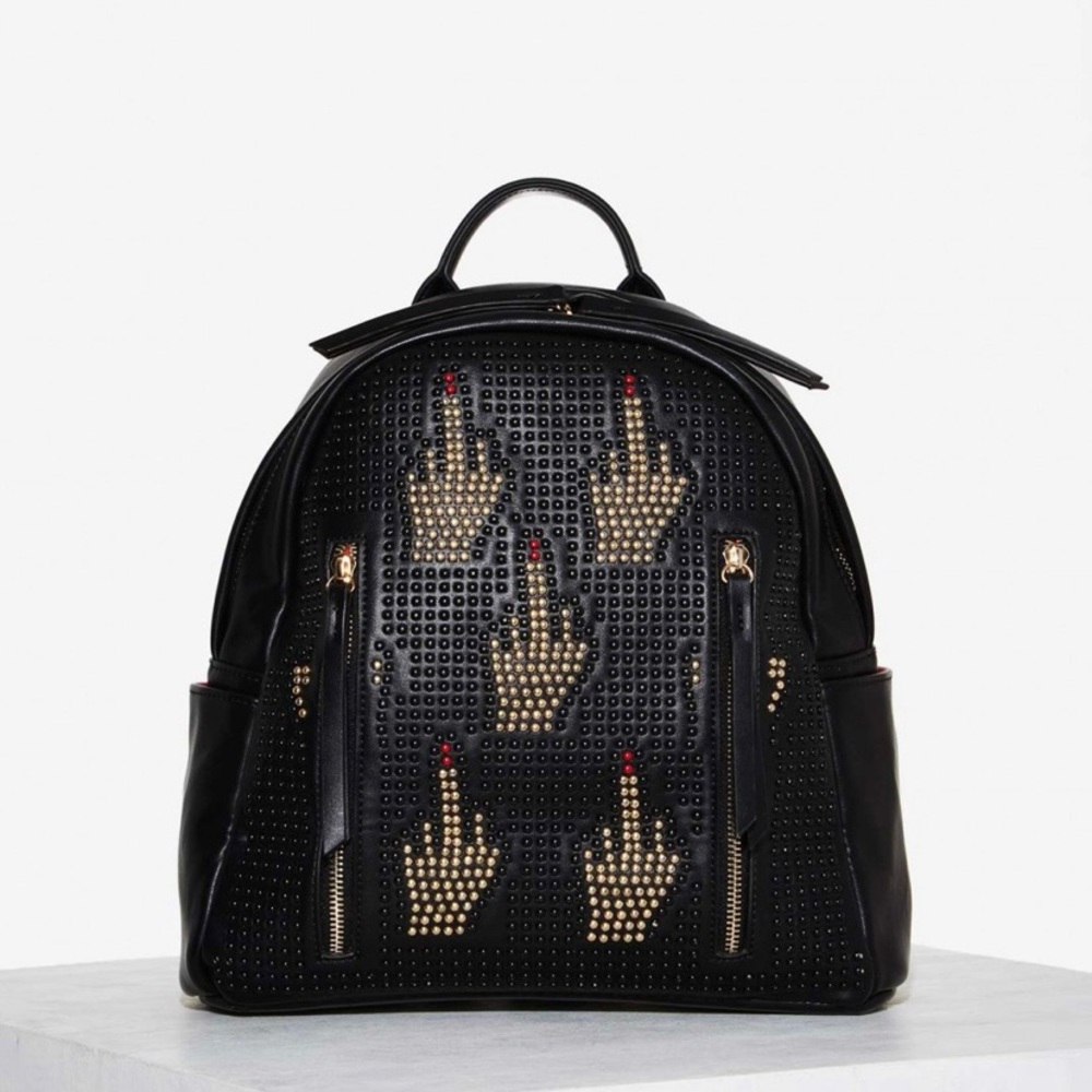 **ISO*** middle finger backpack